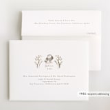 "Little owlet" - Baby Shower Thank You Cards in Almond by Jennifer Wick - FREE Recipient Addressing