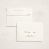 "Georgia" - Baby Shower Thank You Cards in Wasabi by Rachel Cassel - FREE Recipient Addressing