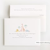 "Petite Jungle shower" - Baby Shower Thank You Cards in Forest by Jennifer Wick - FREE Recipient Addressing