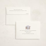 "RabbitAndFlowers" - Baby Shower Thank You Cards in Icing by samovilka - FREE Recipient Addressing