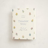"Sweetie" - Baby Shower Thank You Cards in Wildflower by Paper Raven Co. - Front