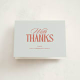 "Baby era" - Baby Shower Thank You Cards in Seashore by Lea Delaveris - Front