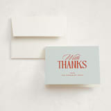 "Baby era" - Baby Shower Thank You Cards in Seashore by Lea Delaveris - Card with Envelope