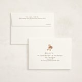 "Disney's Fun Pooh" - Baby Shower Thank You Cards in Sky by Teju Reval - FREE Recipient Addressing