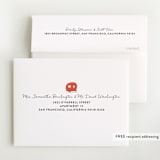 "Cute Camper" - Baby Shower Thank You Cards in Ruby by Olivia Raufman - FREE Recipient Addressing