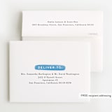 "Oh baby blue" - Baby Shower Thank You Cards in Aquamarine by Jennifer Wick - FREE Recipient Addressing