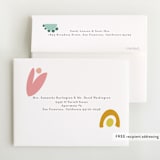 "Rainbow Shapes" - Baby Shower Thank You Cards in Rainbow by Morgan Kendall - FREE Recipient Addressing