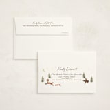 "Forest Adventure" - Baby Shower Thank You Cards in Olive by Elly - FREE Recipient Addressing