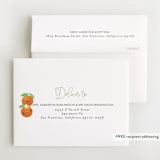 "Two Little Cute" - Baby Shower Thank You Cards in Pumpkin by Itsy Belle Studio - FREE Recipient Addressing