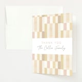 "Sunset" - Baby Shower Thank You Cards in Sunshine by Sara Hicks Malone - Front