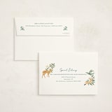 "wild forest" - Baby Shower Thank You Cards in Cream by Elly - FREE Recipient Addressing