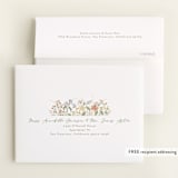 "Meadow flowers" - Baby Shower Thank You Cards in Vanilla by Jennifer Wick - FREE Recipient Addressing
