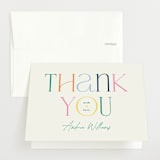 "A Little One" - Baby Shower Thank You Cards in Garden by Pixel and Hank - Front