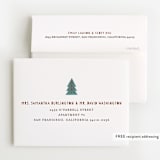 "Woodland Type" - Baby Shower Thank You Cards in Birch by Erica Krystek - FREE Recipient Addressing