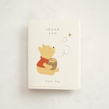 "Disney's Pooh Hunny Pot" - Baby Shower Thank You Cards in Cotton by Angela Thompson - Front