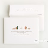 "Disney's Belle's books" - Baby Shower Thank You Cards in Hicory by Jennifer Wick - FREE Recipient Addressing