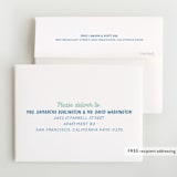 "Baby on Board" - Baby Shower Thank You Cards in Aqua by Jessie Steury - FREE Recipient Addressing