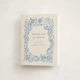 "Baby Frame" - Baby Shower Thank You Cards in Frost by Petra Kern - Front