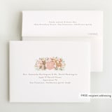 "Banner announcement" - Baby Shower Thank You Cards in Petal by Jennifer Wick - FREE Recipient Addressing