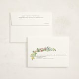 "flower garden" - Baby Shower Thank You Cards in Cotton by Susan Moyal - FREE Recipient Addressing
