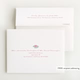 "Swan Song" - Baby Shower Thank You Cards in Sherbet by Carolyn Kach - FREE Recipient Addressing