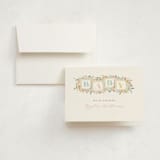 "petite baby blocks" - Baby Shower Thank You Cards in Honey by Jennifer Wick - Card with Envelope