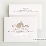"garden bunnies" - Baby Shower Thank You Cards in Petal by Karidy Walker - FREE Recipient Addressing