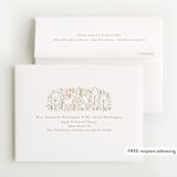 "Woodland Beginnings" - Baby Shower Thank You Cards in Watermelon by Jennifer Wick - FREE Recipient Addressing