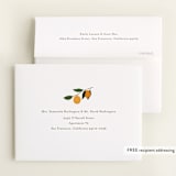 "Little Cutie" - Baby Shower Thank You Cards in Clementine by Stacey Meacham - FREE Recipient Addressing