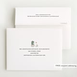 "Baby Dino" - Baby Shower Thank You Cards in Tan by Britt - FREE Recipient Addressing