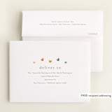 "Tiny Hearts" - Baby Shower Thank You Cards in Hearts Rainbow by Stacey Meacham - FREE Recipient Addressing