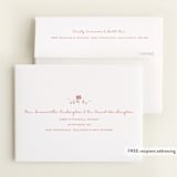 "Sweet Farm" - Baby Shower Thank You Cards in Poppy by Carolyn MacLaren - FREE Recipient Addressing