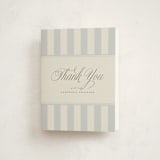 "On Board" - Baby Shower Thank You Cards in Sailor by Stephanie Hawkes - Front