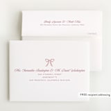 "Winnie" - Baby Shower Thank You Cards in Rose by Robert and Stella - FREE Recipient Addressing