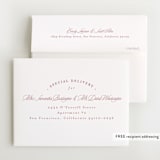 "Sweet scallop" - Baby Shower Thank You Cards in Ballerina by Lea Delaveris - FREE Recipient Addressing