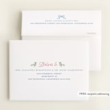 "bunny crest" - Baby Shower Thank You Cards in Cotton Candy by Cass Loh - FREE Recipient Addressing