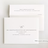 "Border Ribbon" - Baby Shower Thank You Cards in Rosy Cheeks by Carolyn MacLaren - FREE Recipient Addressing