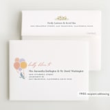 "Patio Party" - Baby Shower Thank You Cards in Watermelon by Paper Sun Studio - FREE Recipient Addressing