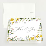 "Briar" - Baby Shower Thank You Cards in Sunshine by Kate Ahn - Front