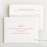 "Campania" - Baby Shower Thank You Cards in Fragola by Megan Davis - FREE Recipient Addressing