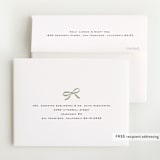 "Wrapped Up" - Baby Shower Thank You Cards in Pistachio by Olivia Kanaley Inman - FREE Recipient Addressing