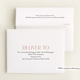 "Penguin Print" - Baby Shower Thank You Cards in Scarlet by Lauren Jinhee - FREE Recipient Addressing