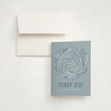 "Ocean Love" - Baby Shower Thank You Cards in Ocean by Monika Torun - Card with Envelope