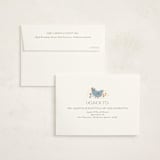 "Whimsical Frame" - Baby Shower Thank You Cards in Creamery by Vera Lim - FREE Recipient Addressing