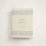 "Bloomy Baby" - Baby Shower Thank You Cards in Cobalt by Ana Sharpe - Front