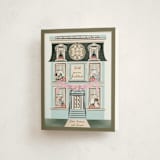 "House of Love" - Baby Shower Thank You Cards in Sky by Ana de Sousa - Front