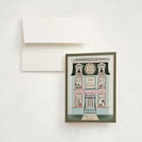 "House of Love" - Baby Shower Thank You Cards in Sky by Ana de Sousa - Card with Envelope