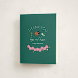 "Little Bug" - Baby Shower Thank You Cards in Garden by Hudson meet Rose - Front