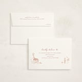 "Creatures" - Baby Shower Thank You Cards in Sherbet by Pixel and Hank - FREE Recipient Addressing