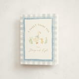 "Vintage goose" - Baby Shower Thank You Cards in Sky by Creo Study - Front